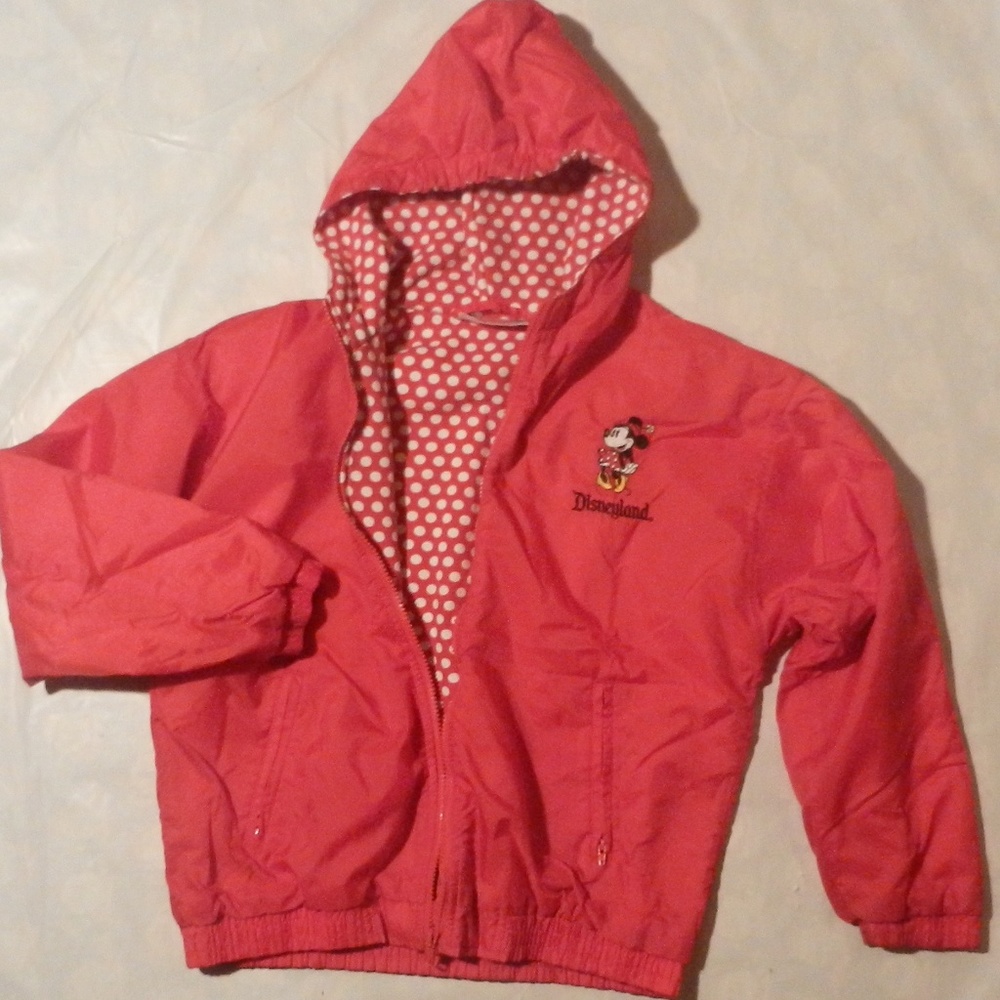 Disneyland Minnie Mouse Red Coat, Girls Size L